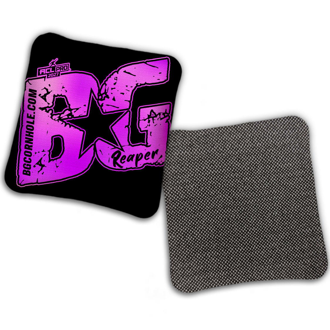 2027 ACL - BG Multiple Bag Models "BLACKOUT" - Pro Stamped Cornhole Bags - SET OF 4 BAGS