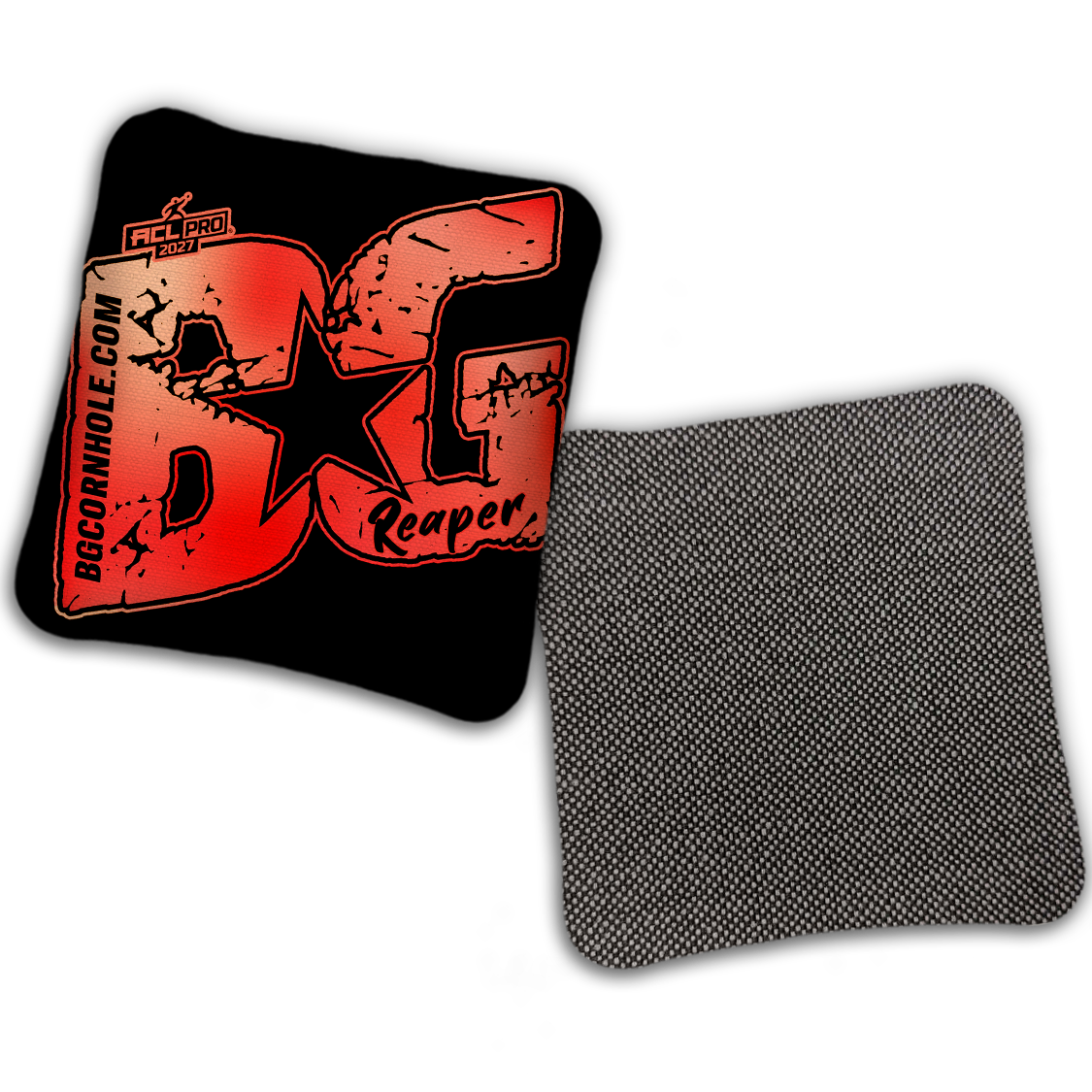 2027 ACL - BG Multiple Bag Models "BLACKOUT" - Pro Stamped Cornhole Bags - SET OF 4 BAGS