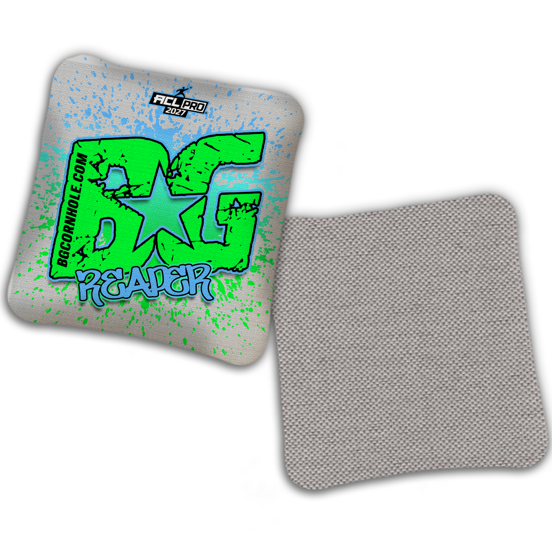 2027 ACL - BG Multiple Bag Models "PAINT SPLATTER" - Pro Stamped Cornhole Bags - SET OF 4 BAGS