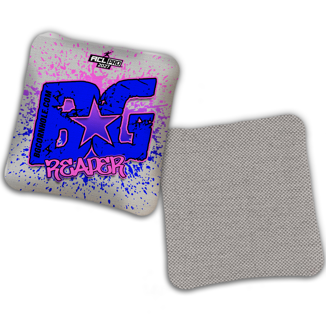 2027 ACL - BG Multiple Bag Models "PAINT SPLATTER" - Pro Stamped Cornhole Bags - SET OF 4 BAGS