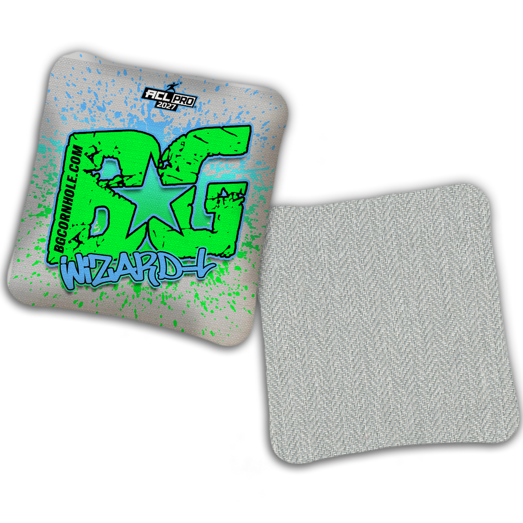 2027 ACL - BG Multiple Bag Models "PAINT SPLATTER" - Pro Stamped Cornhole Bags - SET OF 4 BAGS