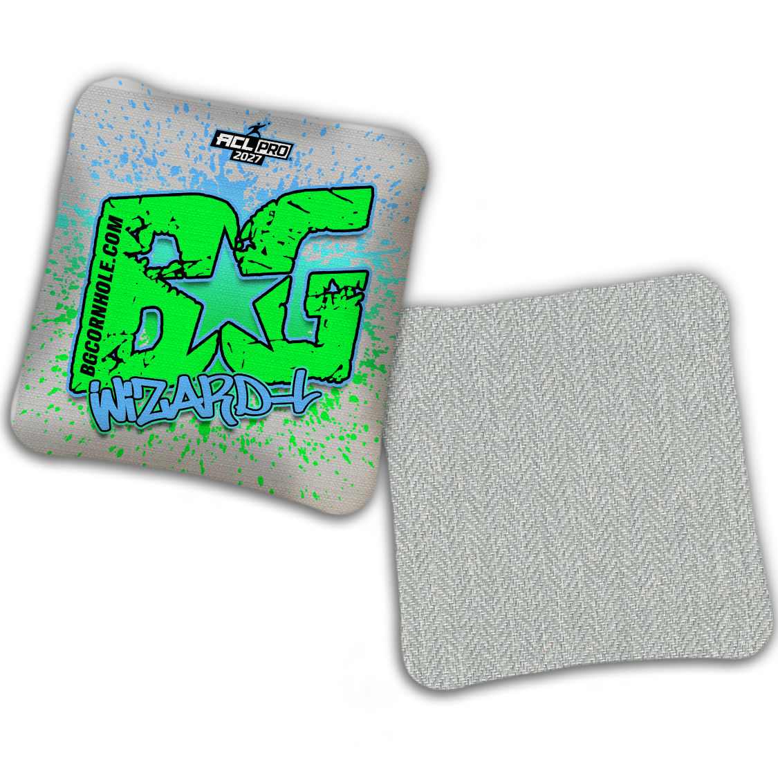 2027 ACL - BG Multiple Bag Models "PAINT SPLATTER" - Pro Stamped Cornhole Bags - SET OF 4 BAGS