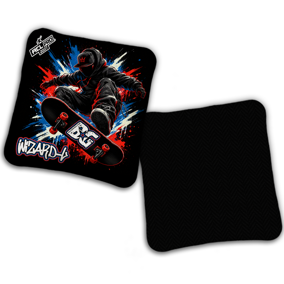 2027 ACL - BG Multiple Bag Models "BOARDGODZ" - Pro Stamped Cornhole Bags - SET OF 4 BAGS