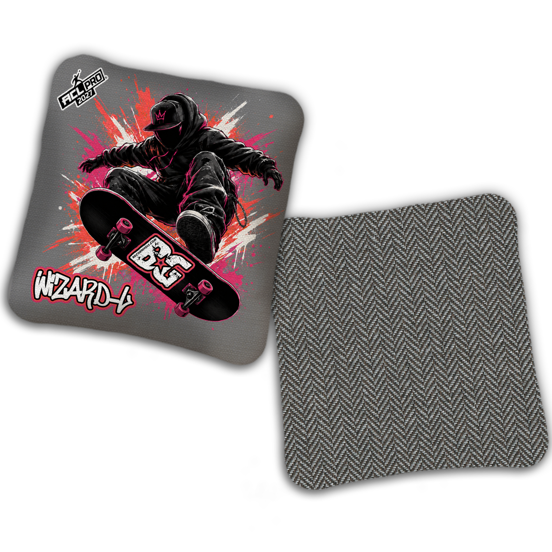 2027 ACL - BG Multiple Bag Models "BOARDGODZ" - Pro Stamped Cornhole Bags - SET OF 4 BAGS