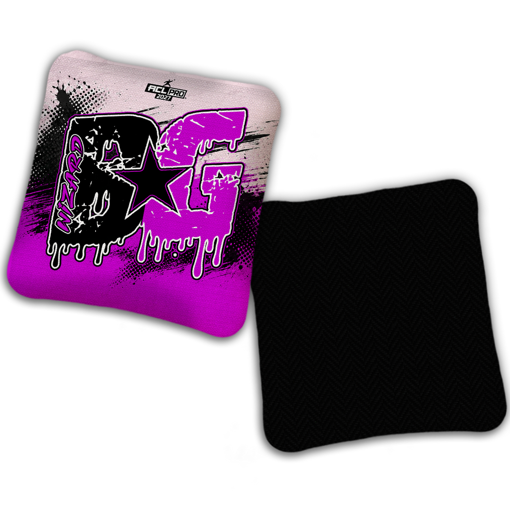 2027 ACL - BG Multiple Bag Models "GRUNGE" - Pro Stamped Cornhole Bags - SET OF 4 BAGS