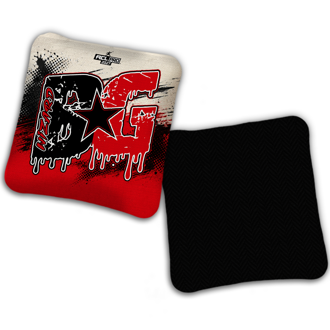 2027 ACL - BG Multiple Bag Models "GRUNGE" - Pro Stamped Cornhole Bags - SET OF 4 BAGS