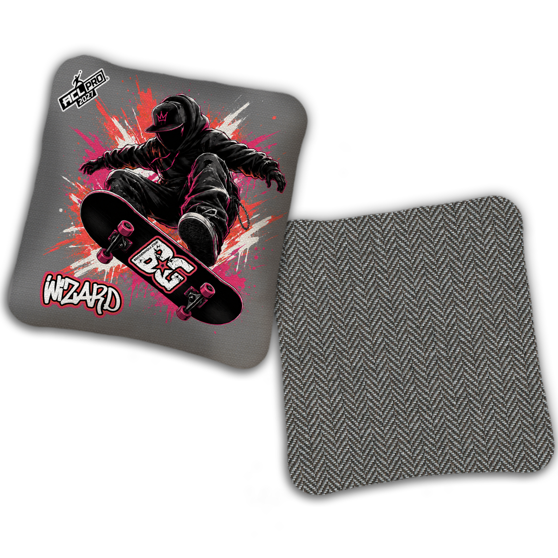2027 ACL - BG Multiple Bag Models "BOARDGODZ" - Pro Stamped Cornhole Bags - SET OF 4 BAGS